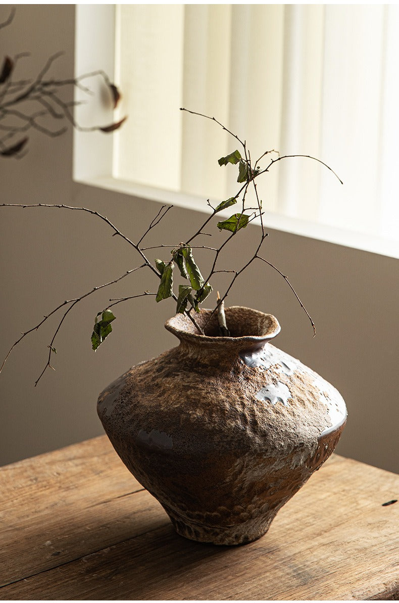 Wabi-Sabi Ceramic Vessel