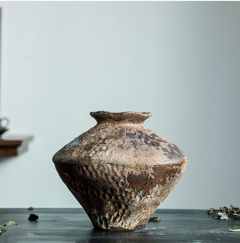 Wabi-Sabi Ceramic Vessel